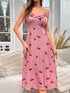 Women Cherry Digital Printed Nightwear | Legacy Boutiques Dhaka Legacy Boutiques Legacy Boutiques