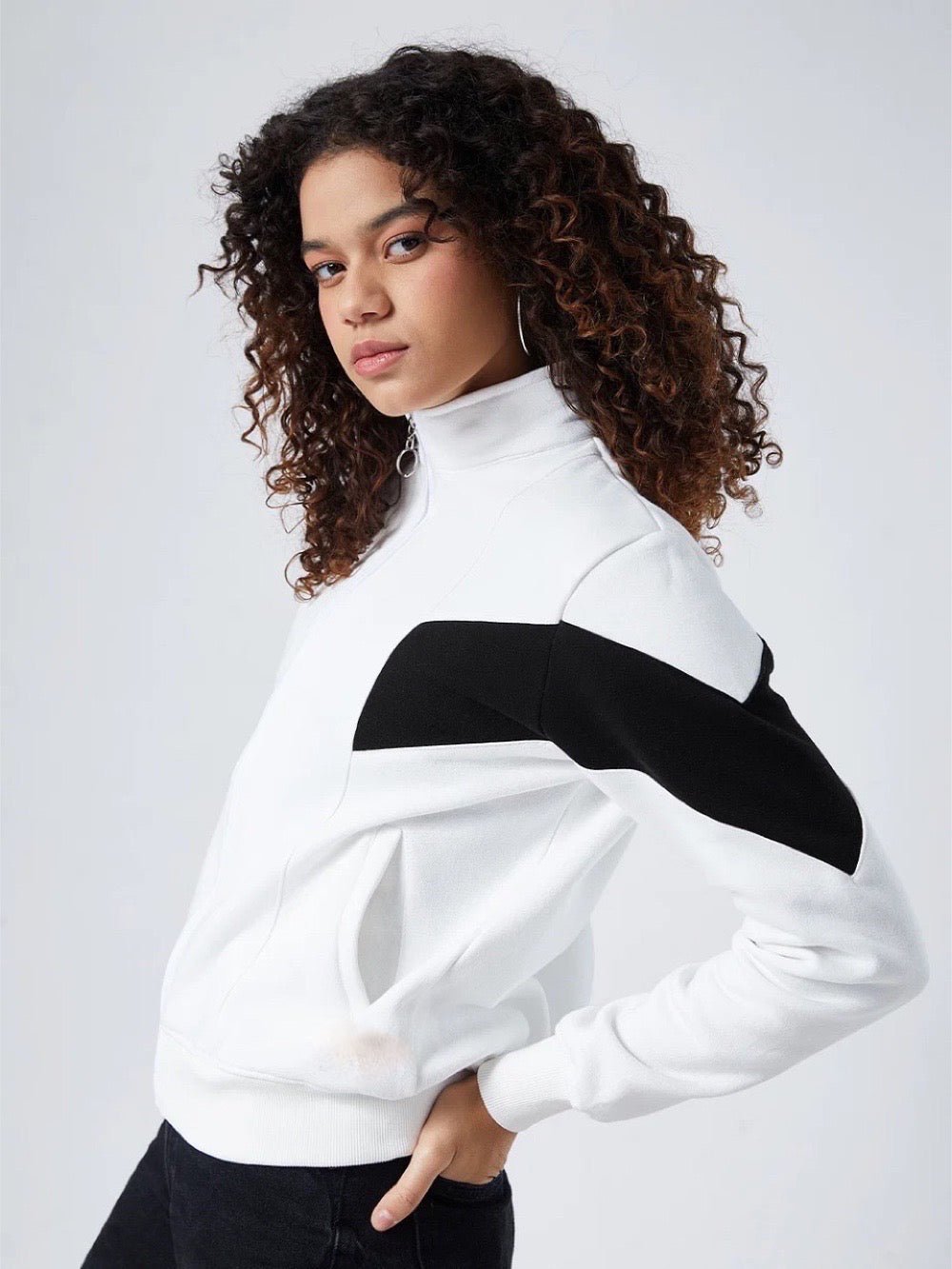 Women Colorblock Casual Jacket Legacy Boutiques Legacy Boutiques