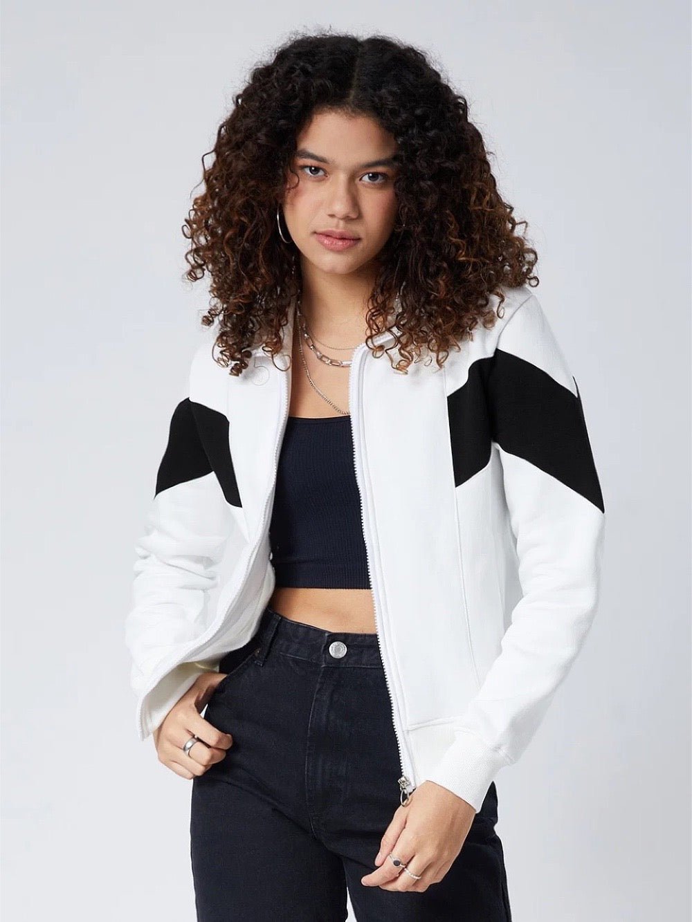 Women Colorblock Casual Jacket Legacy Boutiques Legacy Boutiques
