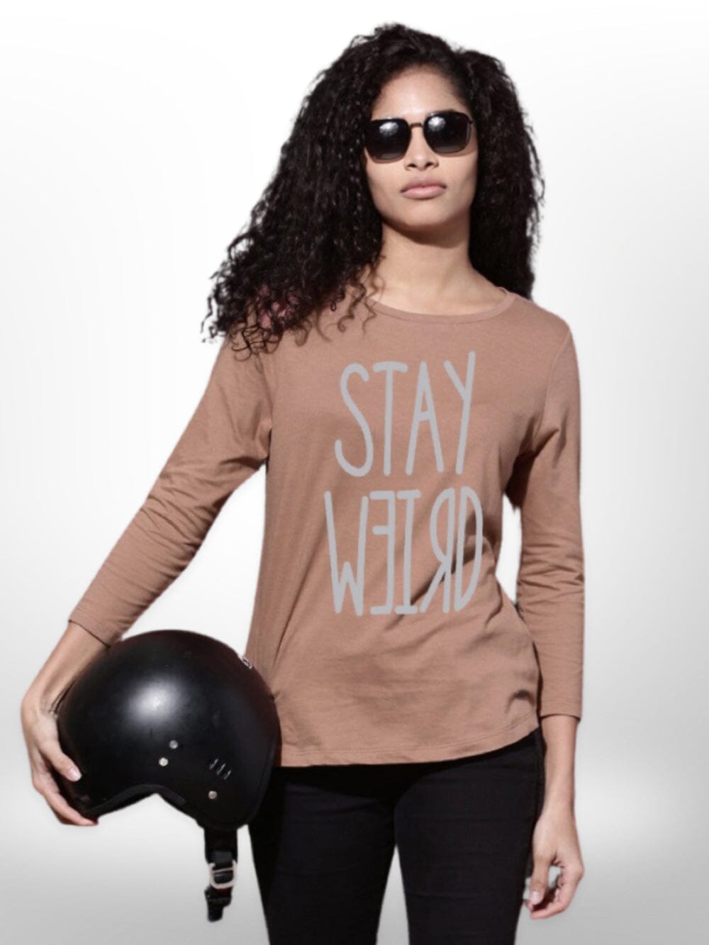 Womens Cool Mood T-shirt 4 Quarter Sleeve Legacy Boutiques Legacy Boutiques