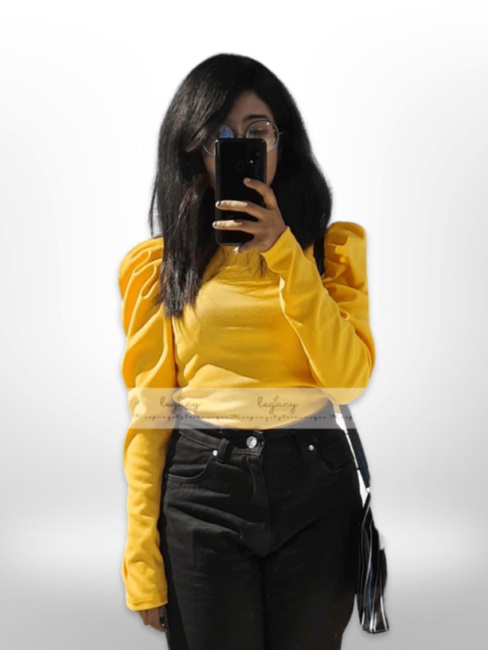 Women’s Regular Fit Round Neck Full Sleeve Flappy Top Legacy Boutiques Legacy Boutiques
