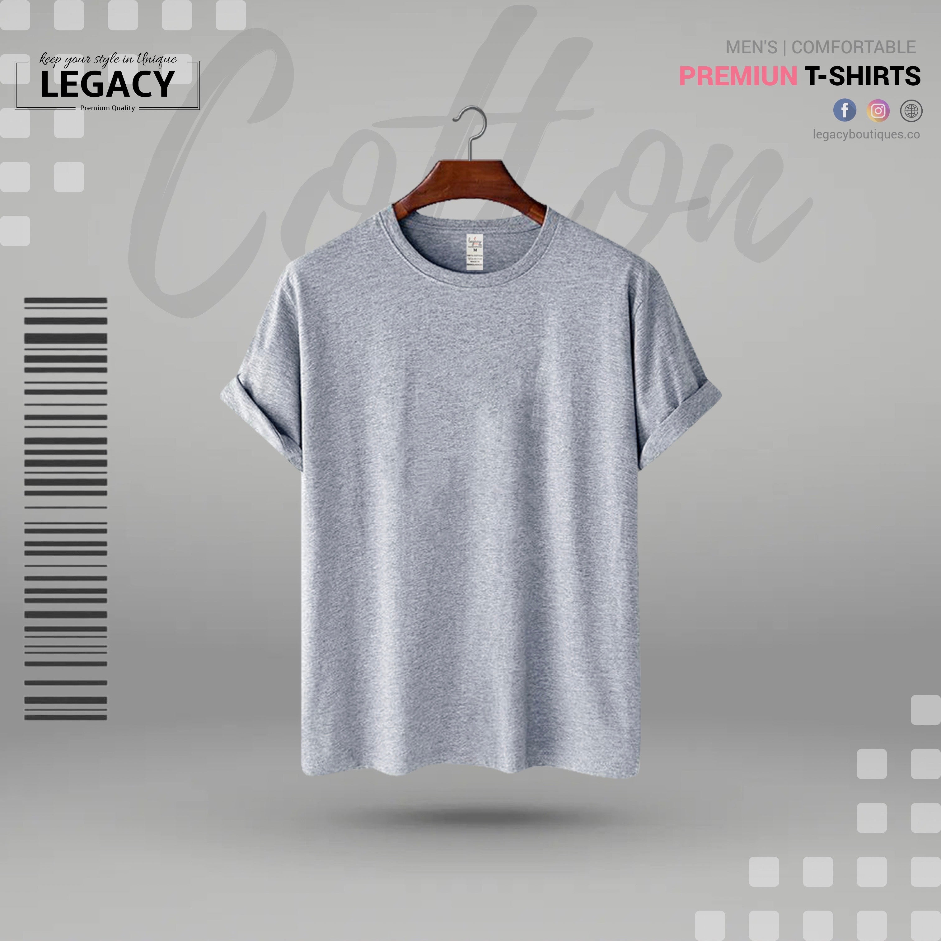 Legacy Men's Premium Solid T-Shirt - Legacy Boutiques