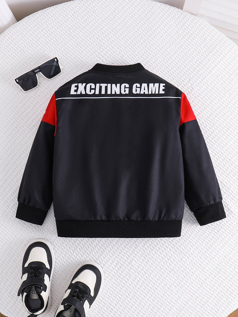 Baby Boys Excite Racing Bomber Chicago Jacket