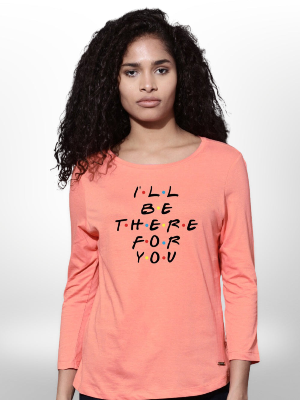 Ladies Printed T-shirt 4 Quarter Sleeve - Legacy Boutiques