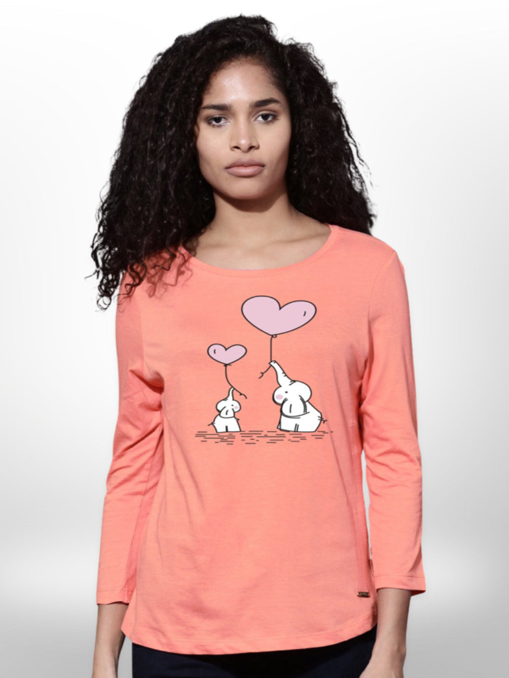 Animal Play Printed Girls T-shirt 4 Quarter Sleeve - Legacy Boutiques