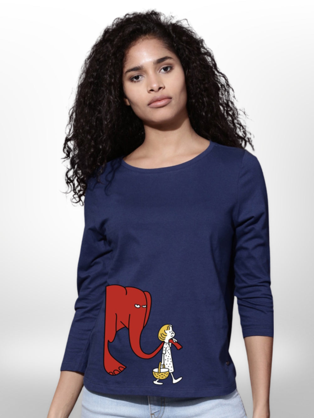 Cute Friendship Printed Womens T-shirt 4 Quarter Sleeve - Legacy Boutiques