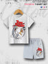 6 Month To 6 Year Kids Tom And Jerry Print Good Quality T-shirt Set Legacy Boutiques Legacy Boutiques
