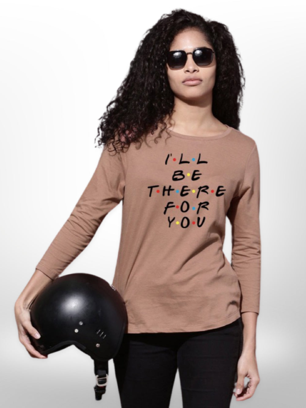 Ladies Printed T-shirt 4 Quarter Sleeve - Legacy Boutiques