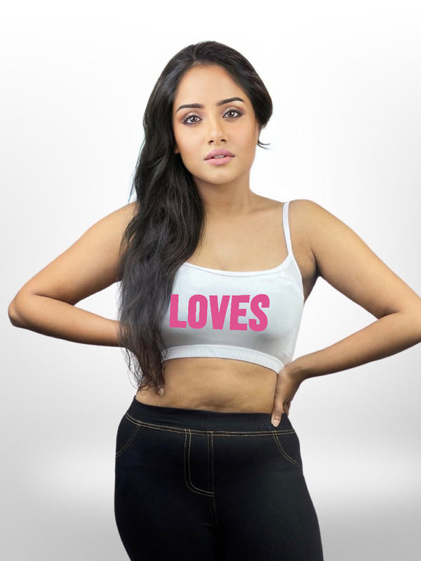 Loves Womens Printed  Soft Bra - Legacy Boutiques