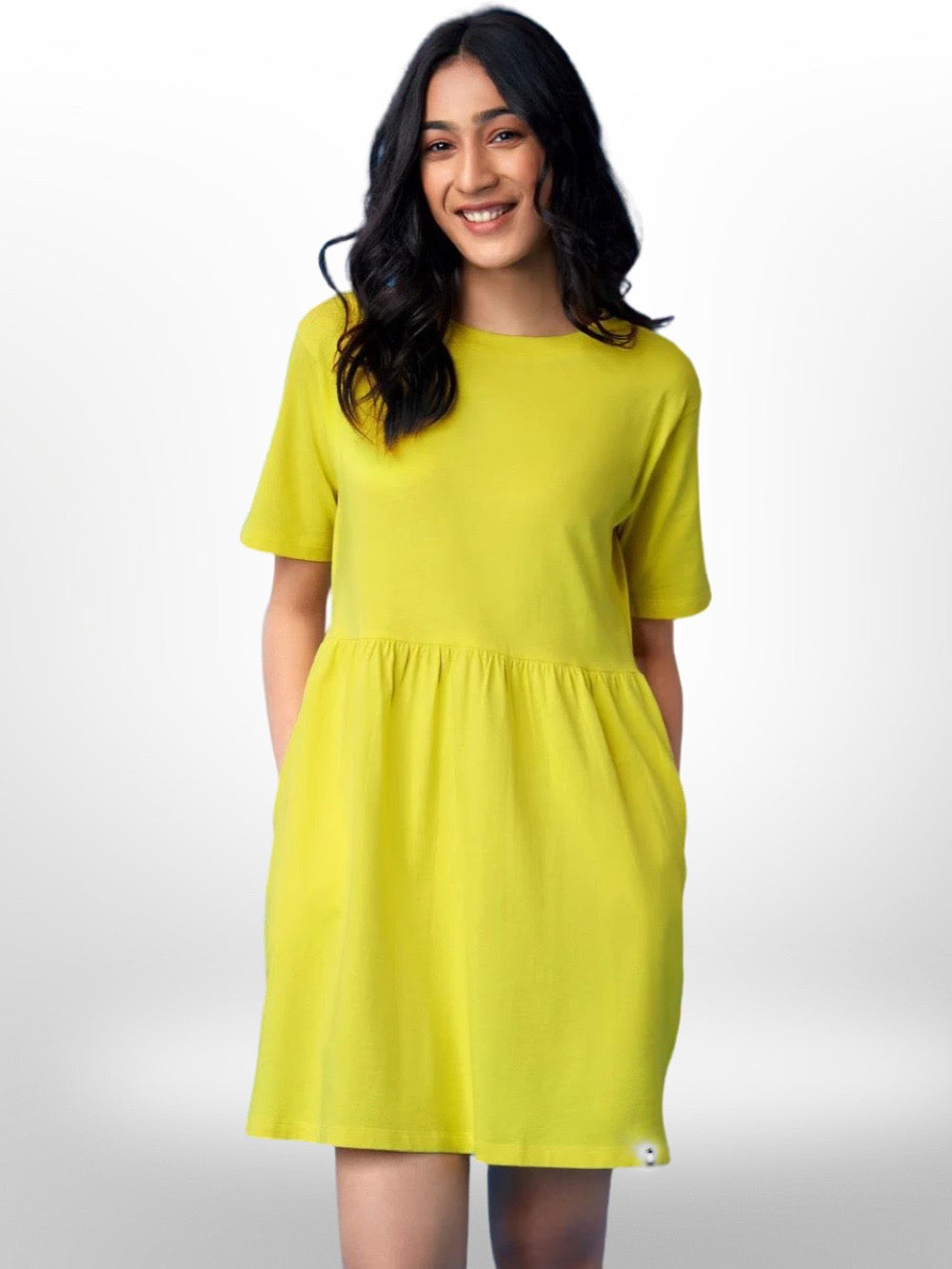 Women Oversized Gathered Dresses - Legacy Boutiques