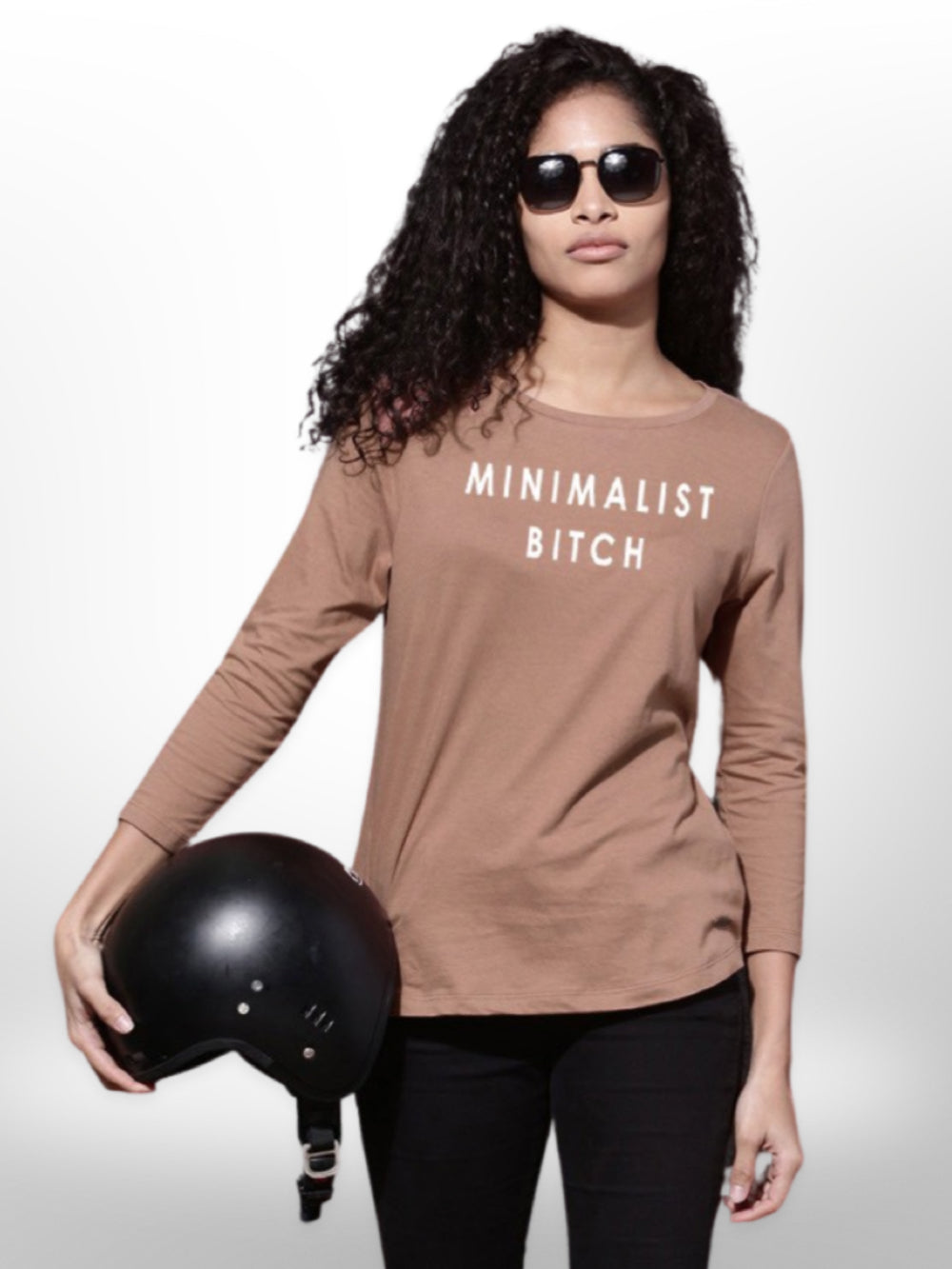 Womens Fashionable T-shirt 4 Quarter Sleeve - Legacy Boutiques