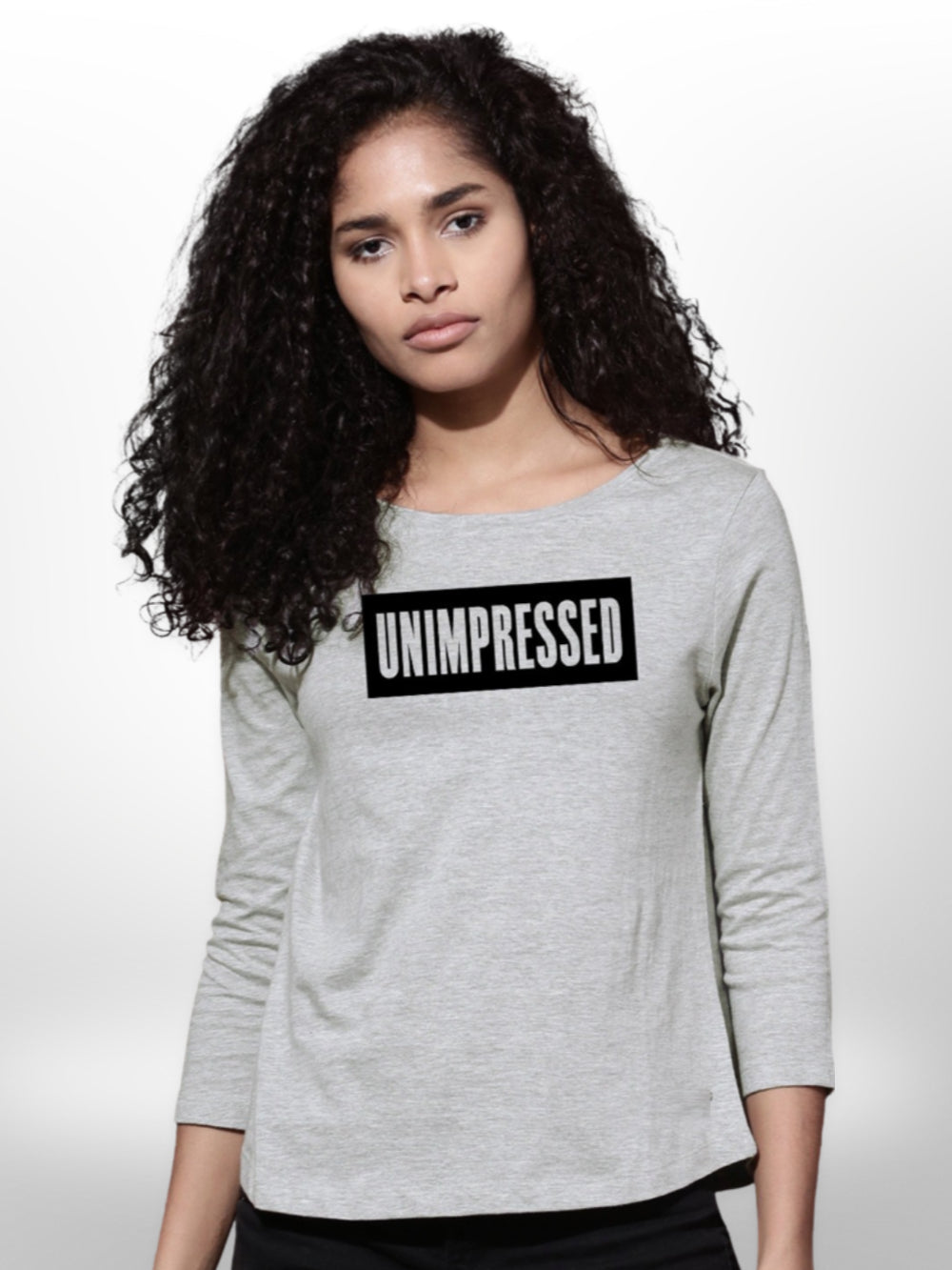Unimpressed Attitude Printed Girls T-shirt - Legacy Boutiques
