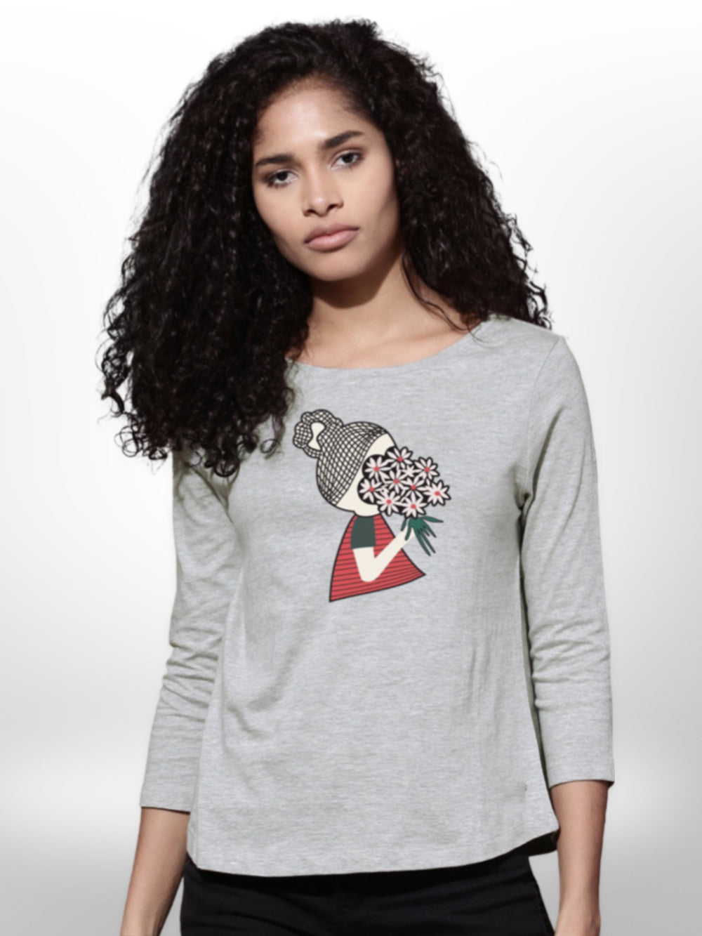 Girls Printed T-shirt 4 Quarter Sleeve - Legacy Boutiques
