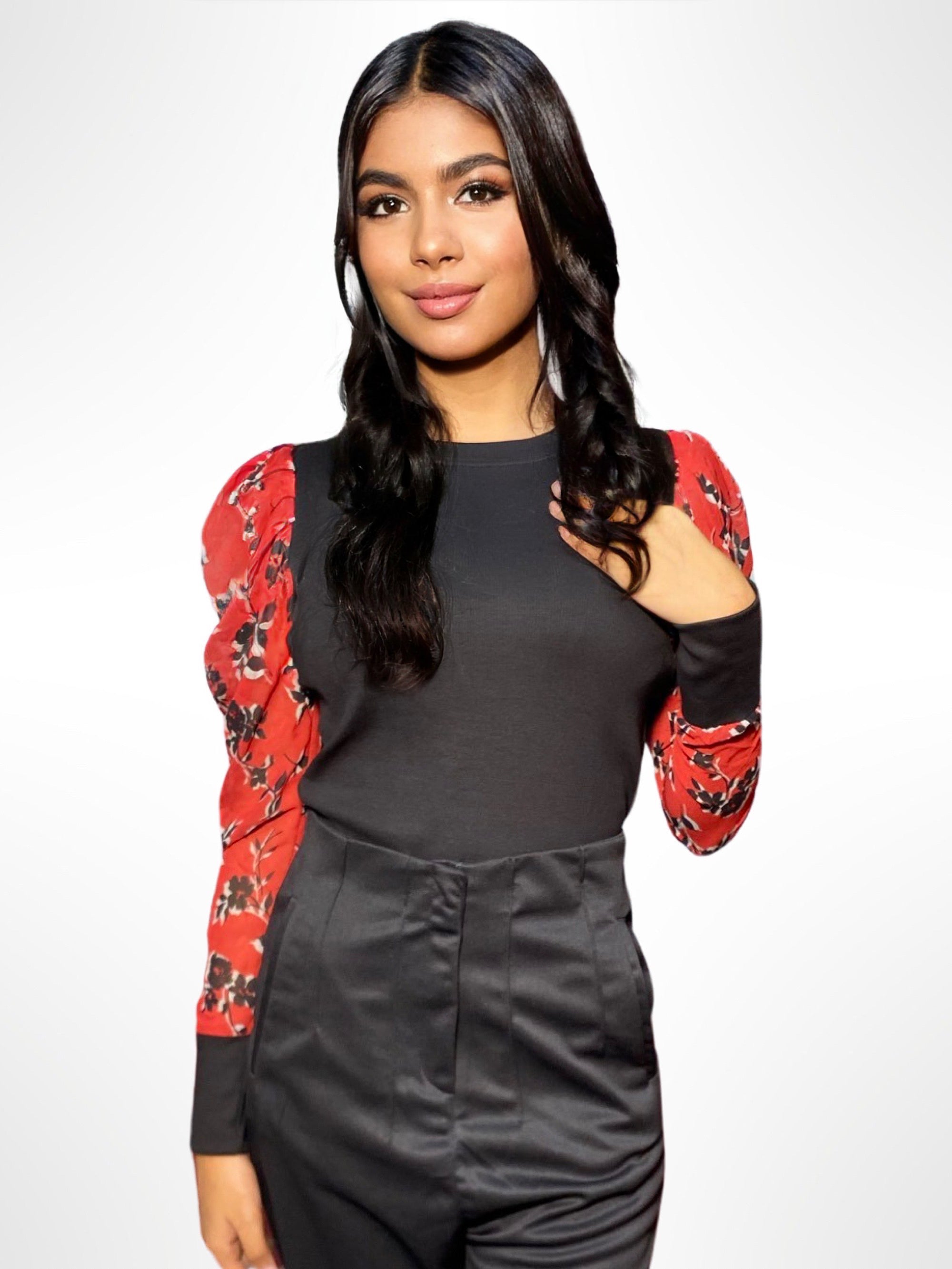Regular Georgette Full Sleeve Tops - Legacy Boutiques