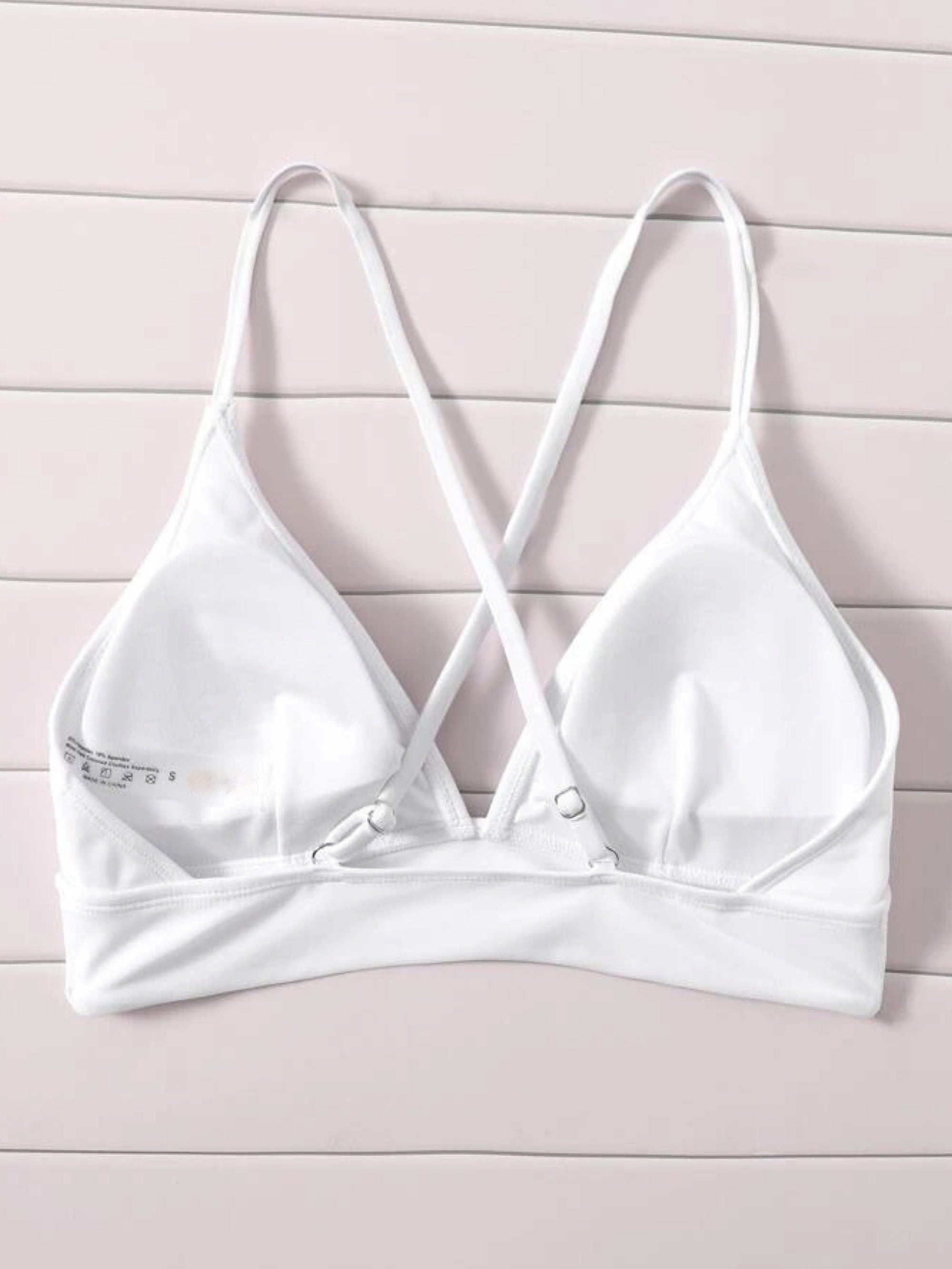 Cross Back Top Removable Padding - Legacy Boutiques