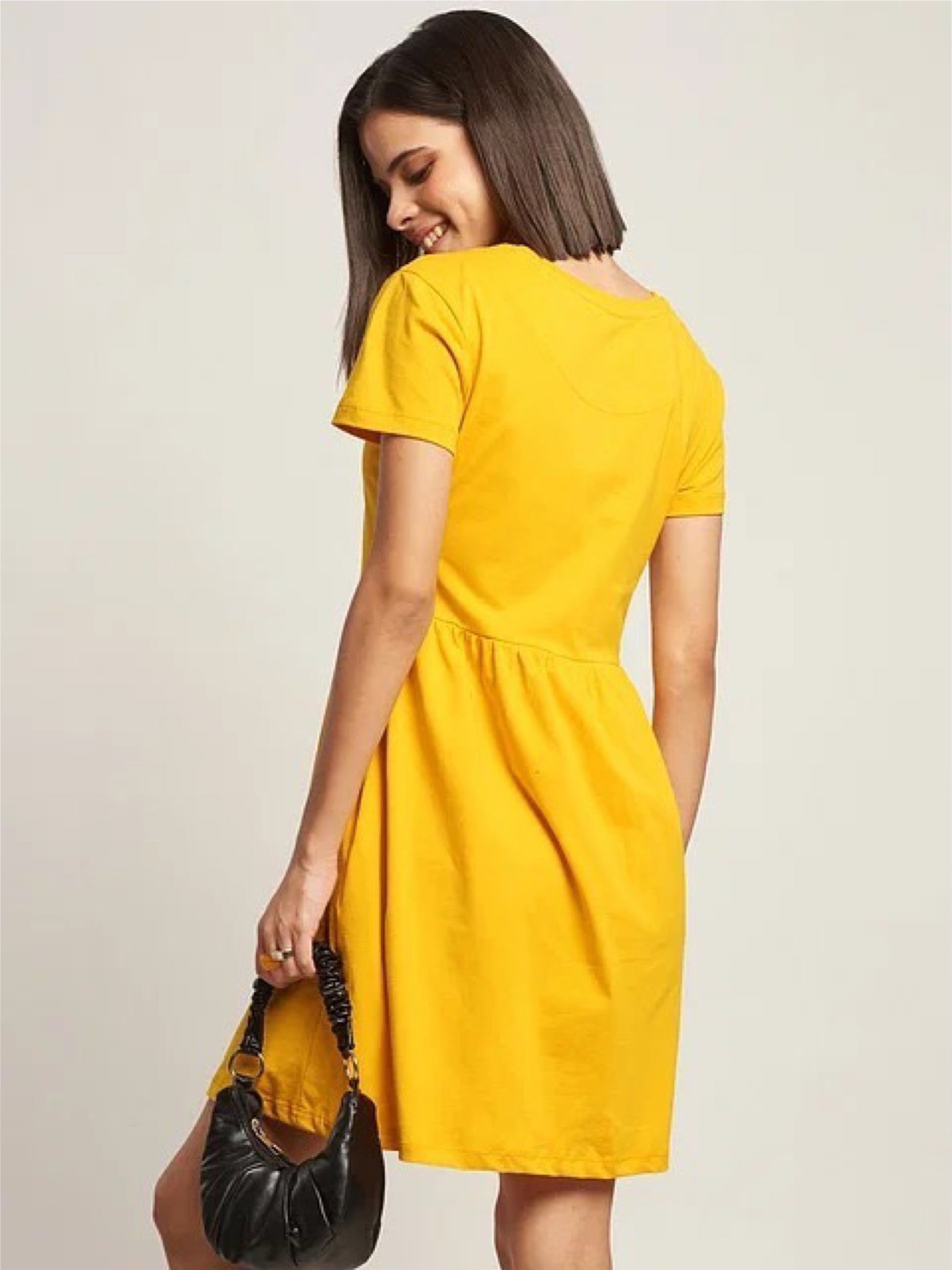 Women Oversized Gathered Dresses - Legacy Boutiques