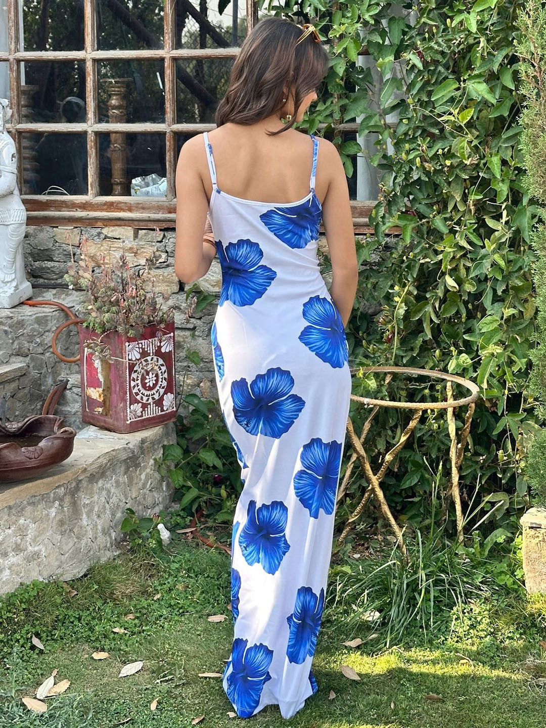 Floral Printed Bodycon Dress