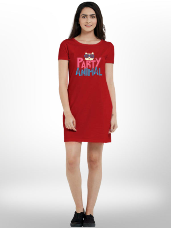 Stylish & Fashionable Ladies Long T-shirt Red - Legacy Boutiques