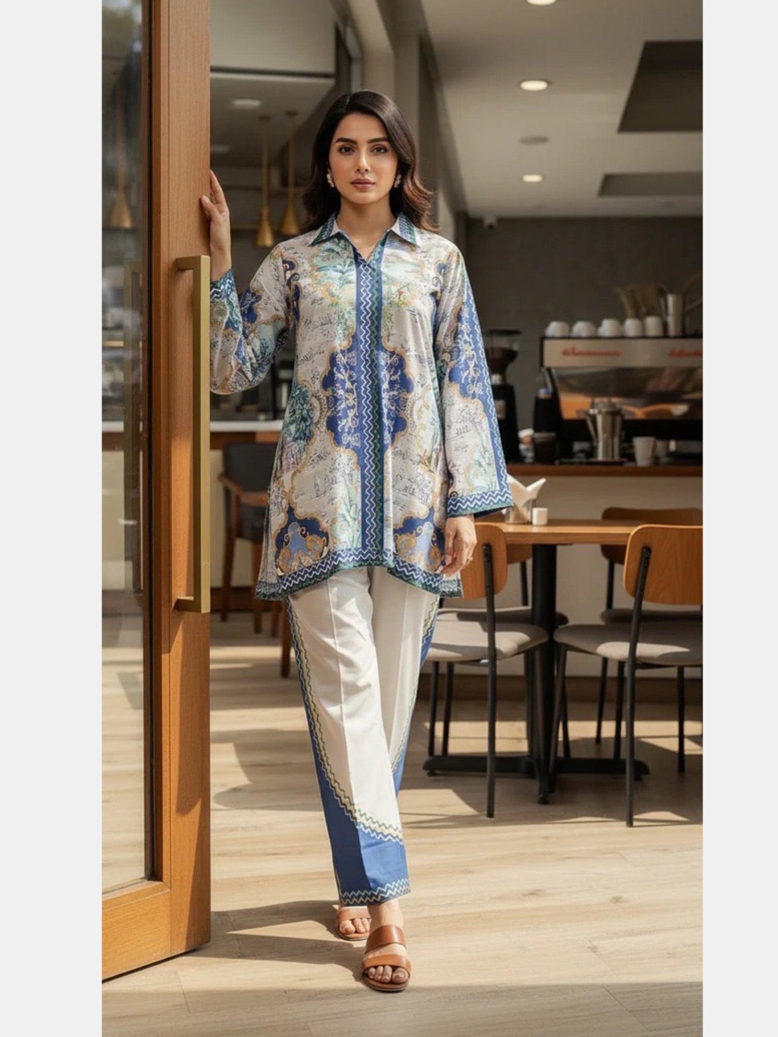 Azure Bloom Co - ord Set Legacy Boutiques Legacy Boutiques