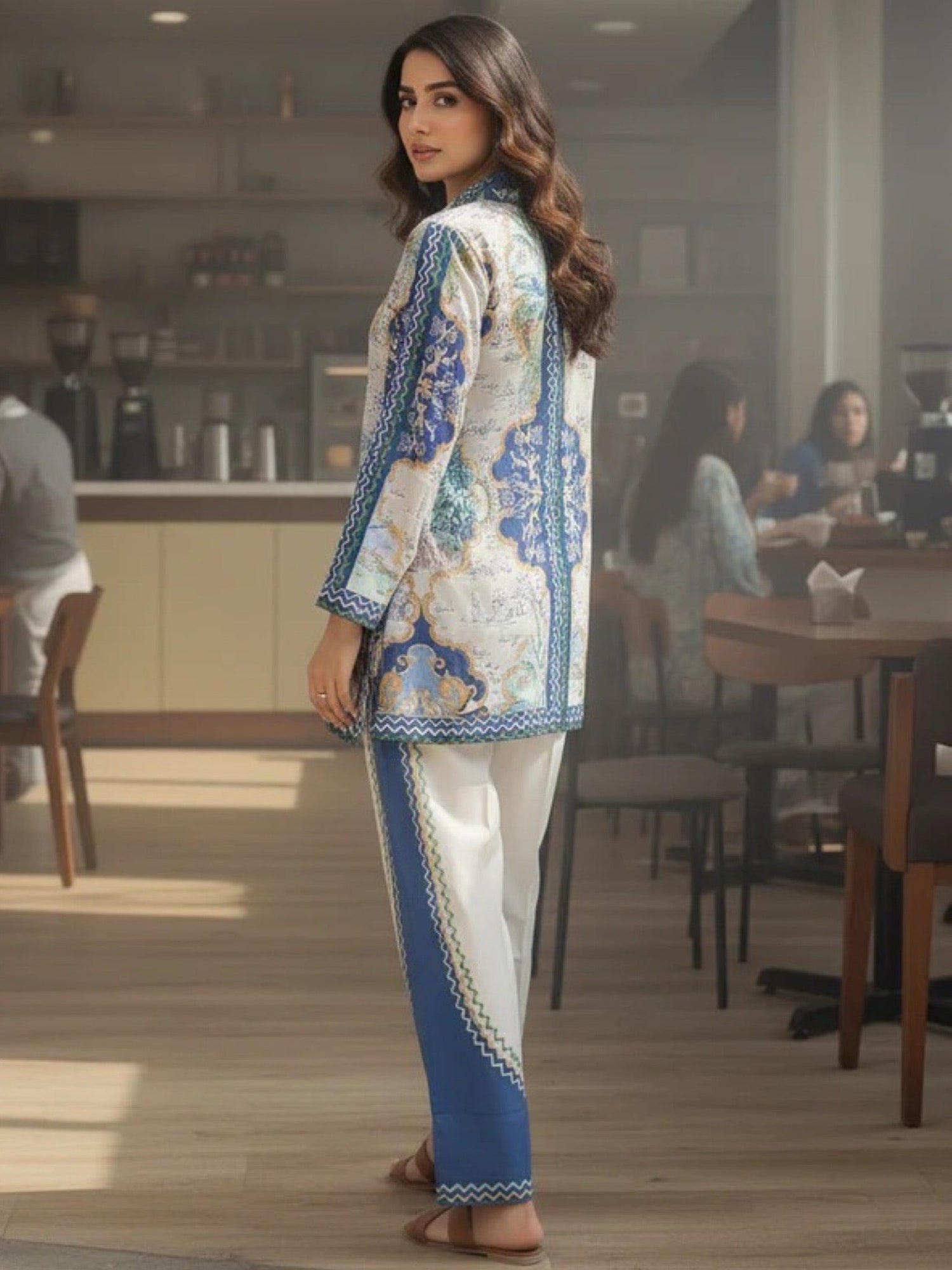 Azure Bloom Co - ord Set Legacy Boutiques Legacy Boutiques