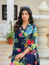 Azure Bloom Straight Kurta Legacy Boutiques Legacy Boutiques