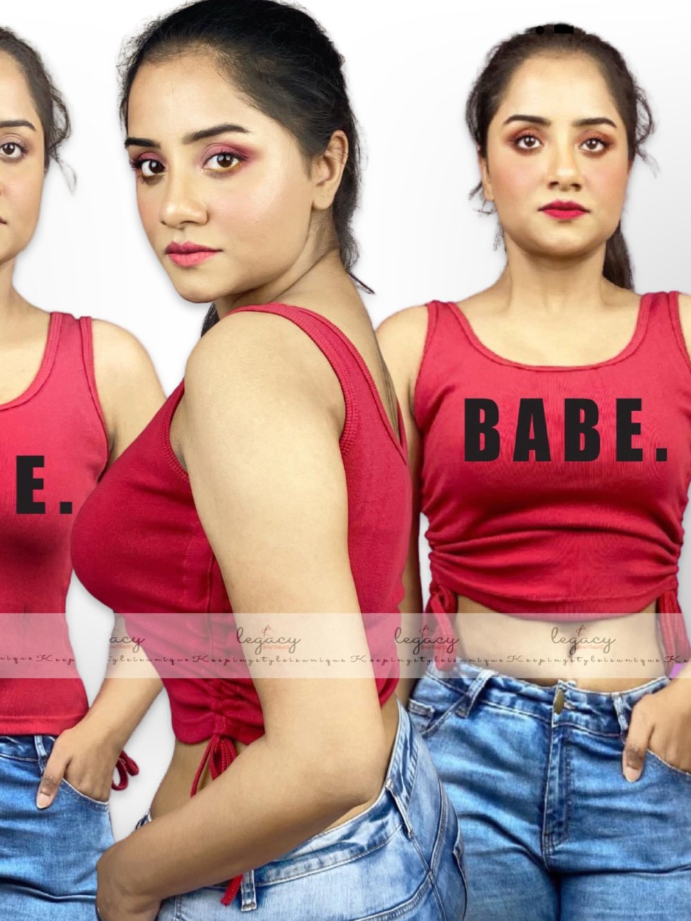 BABE Printed Womens Summer TankTop All Age Legacy Boutiques Legacy Boutiques