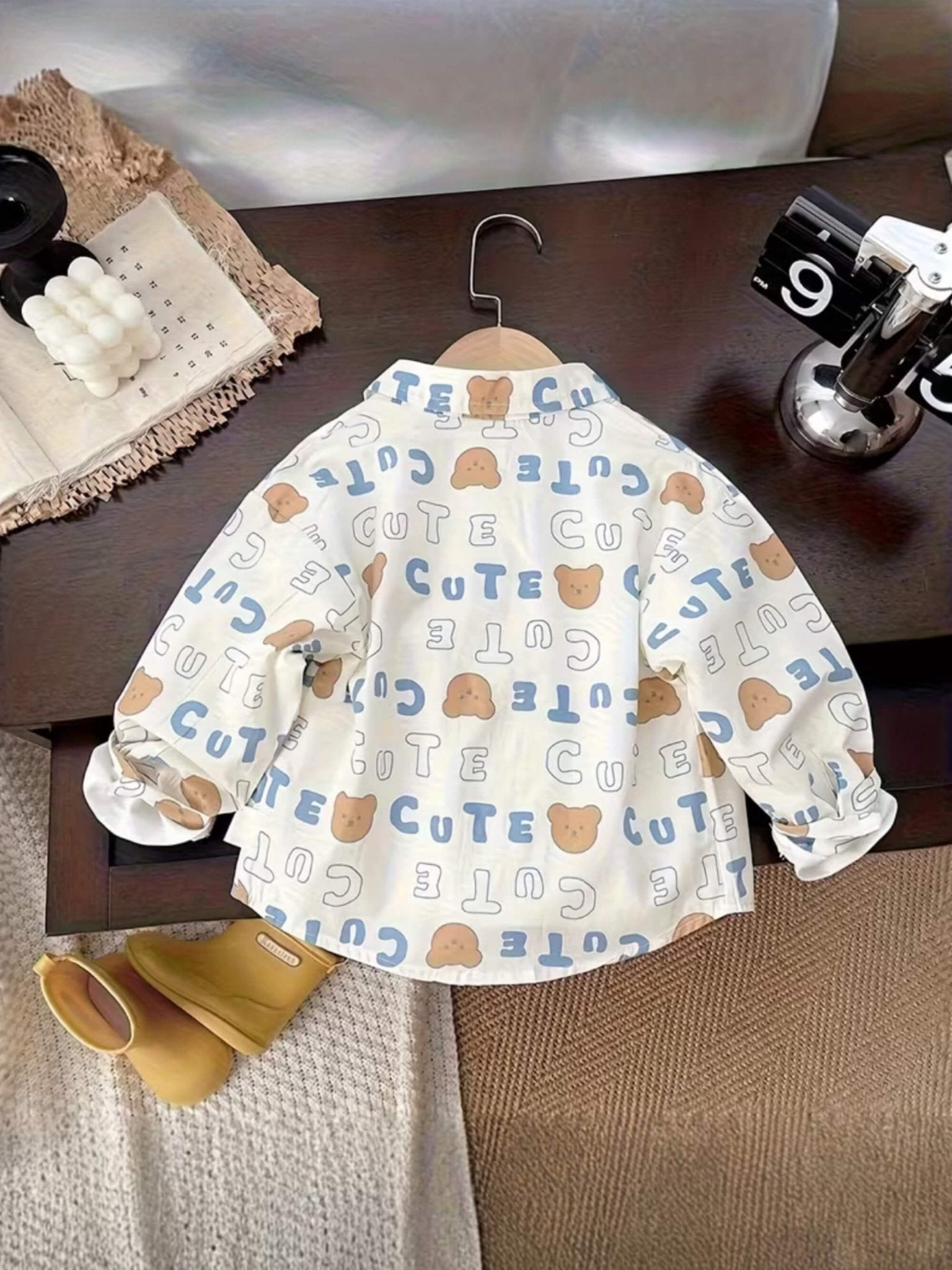 Baby Girls And Boys Cute Bear Printed Shirt Legacy Boutiques Legacy Boutiques