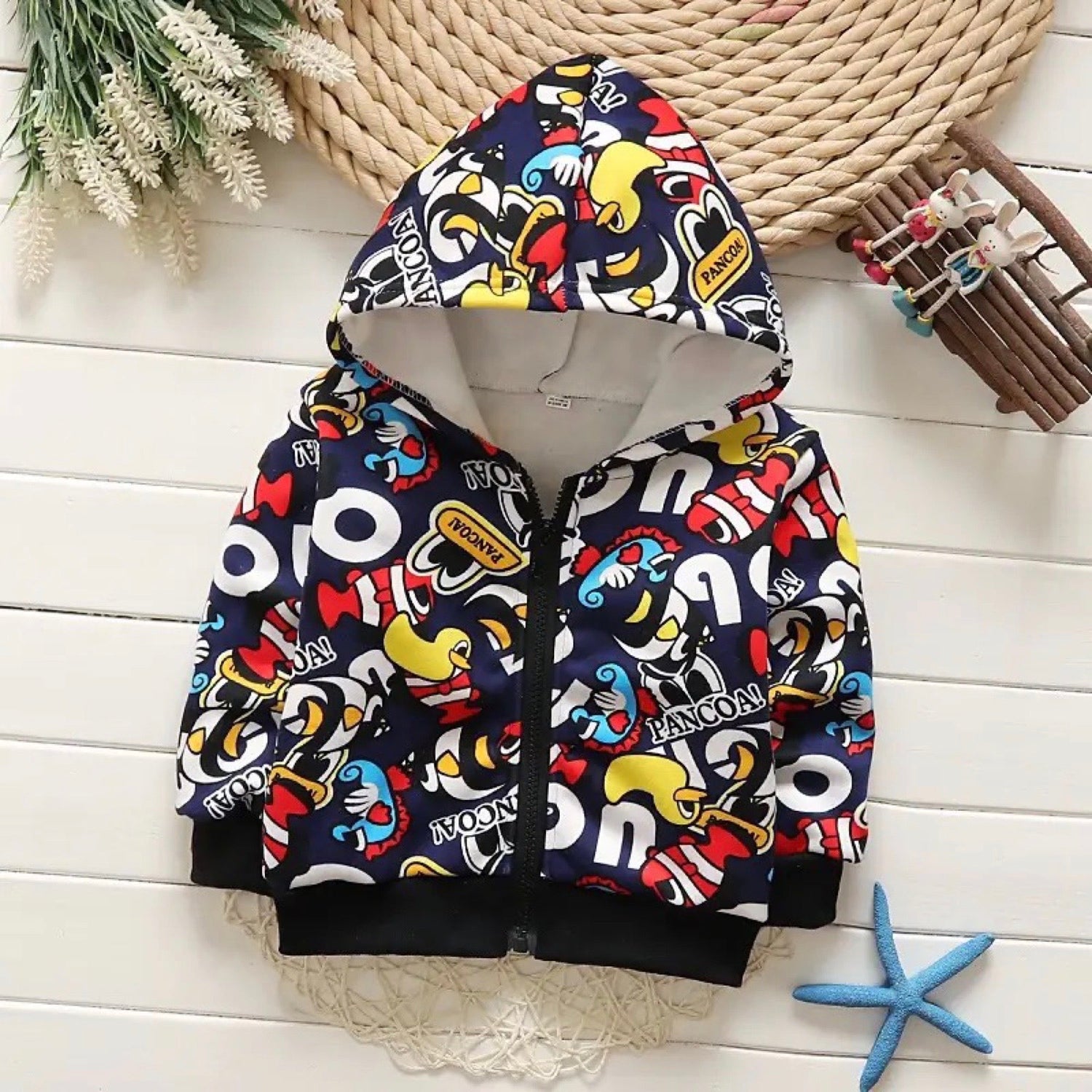 2024 New Fashion Baby Girls Hoodies Coat Spring Outerwear