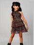 Baby Girls Vibrant Floral Layered Crisscross Backless Dress Legacy Boutiques Legacy Boutiques