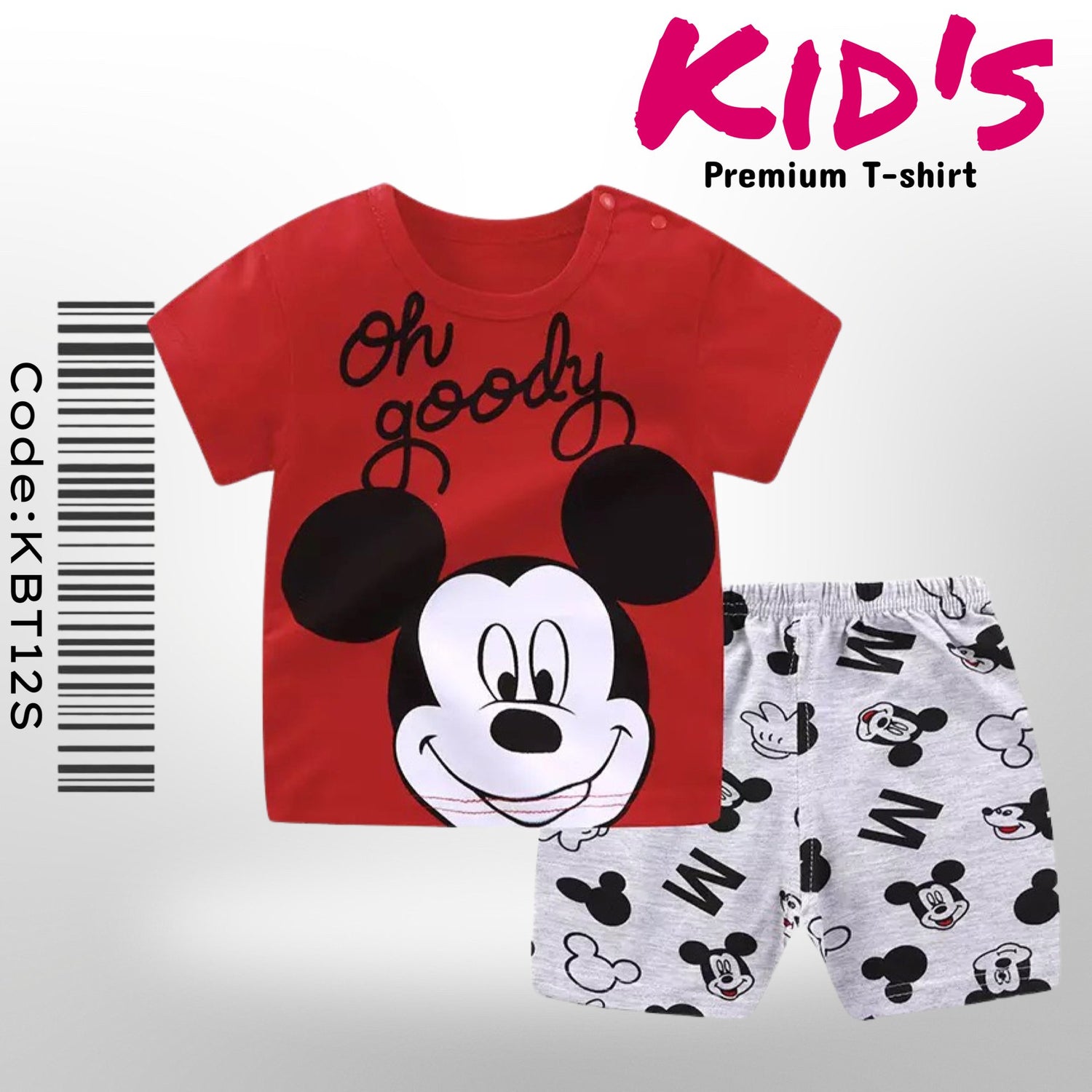 Baby Micky Kids T-shirt Legacy Boutiques Legacy Boutiques