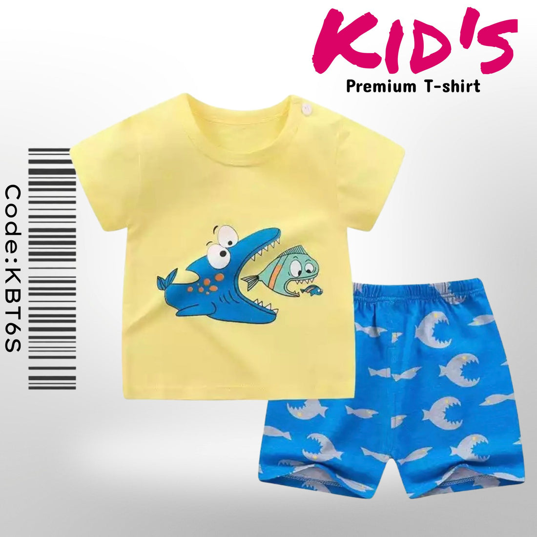 Baby Shark Kids Super Comfortable T-shirt Legacy Boutiques Legacy Boutiques