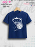Basketball Hoop Print Kids T-shirt Legacy Boutiques Legacy Boutiques
