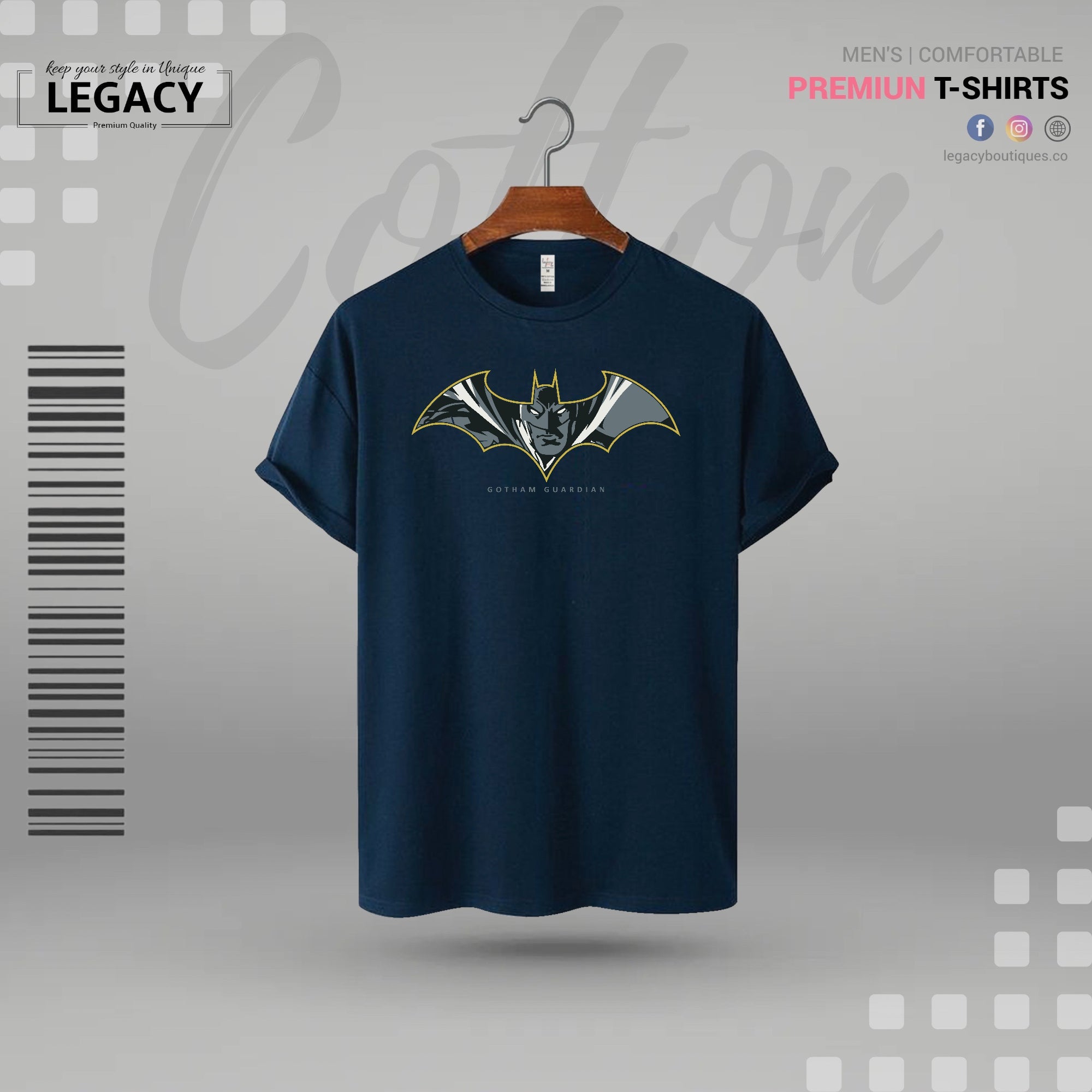 BATMAN - CALL OF THE KNIGHT Mens T Shirt Legacy Boutiques Legacy Boutiques