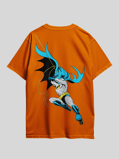 Batman Gothams Knight Drop Shoulder Tee Bold Comfy Iconic Legacy Boutiques Legacy Boutiques
