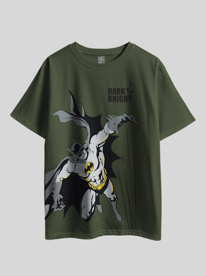 Batman: The Dark Knight" Printed Drop Shoulder T-shirt Legacy Boutiques Bangladesh Legacy Boutiques Legacy Boutiques