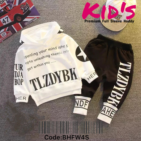 Sweater Children's Clothing Sets For Winter, Comfortable Printed Hooded And Trousers Two-Piece Sets - Legacy Boutiques