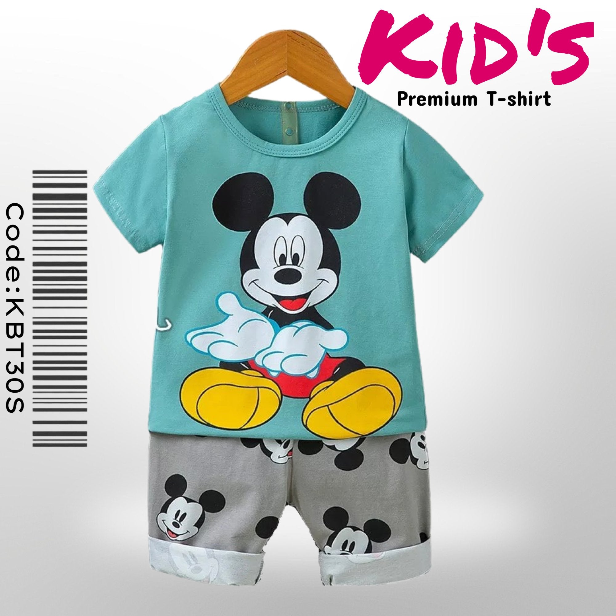 Big Boy Micky Baby &amp; Kids Super Cozy T-shirt Set Legacy Boutiques Legacy Boutiques