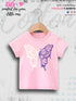 Butterfly Printed Kids Short Sleeve Girls T-Shirt In Lowest Price Only In BD Legacy Boutiques Legacy Boutiques