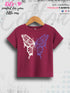 Butterfly Printed Kids Short Sleeve Girls T-Shirt In Lowest Price Only In BD Legacy Boutiques Legacy Boutiques