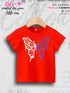 Butterfly Printed Kids Short Sleeve Girls T-Shirt In Lowest Price Only In BD Legacy Boutiques Legacy Boutiques