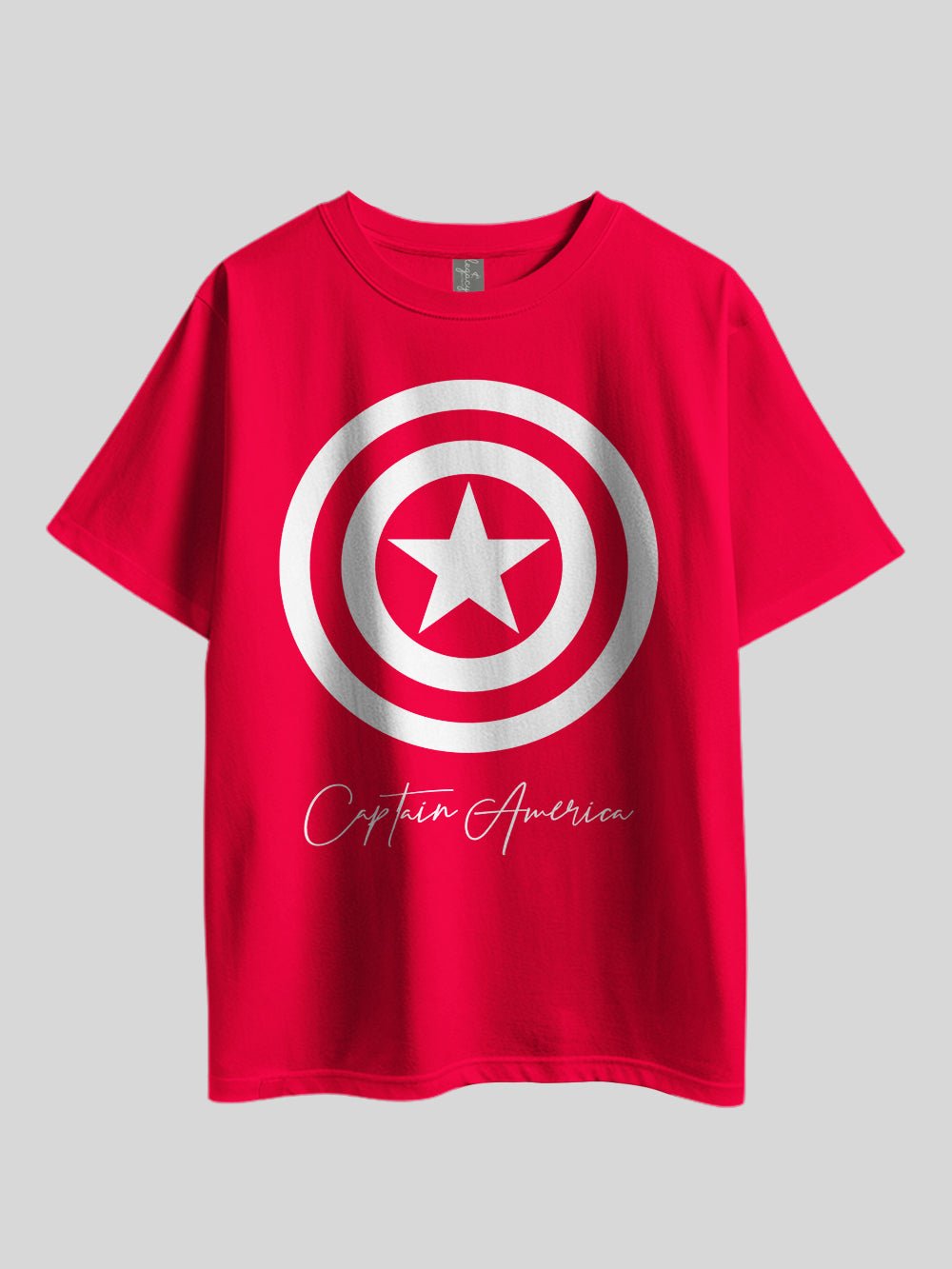 "Captain America Shield" Graphic Printed Drop Shoulder T-shirt Legacy Boutiques Dhaka Legacy Boutiques Legacy Boutiques