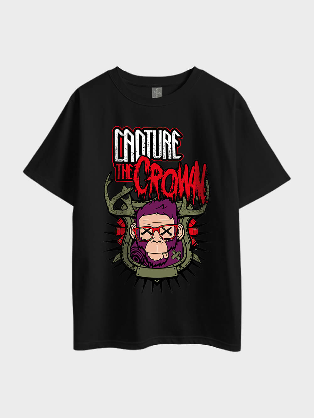 Capture The Crown Metal Oversized Mens High Quality Tee Legacy Boutiques Legacy Boutiques