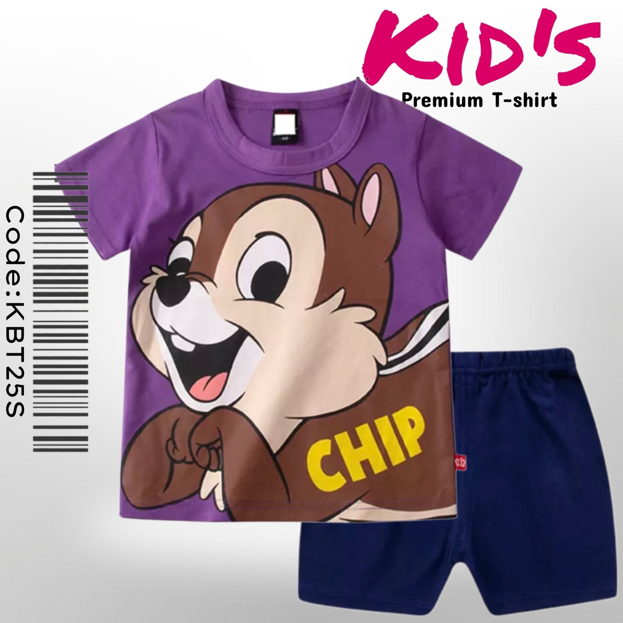 Cartoon Print Baby &amp; Kids Super Comfortable T-shirt Set Legacy Boutiques Legacy Boutiques