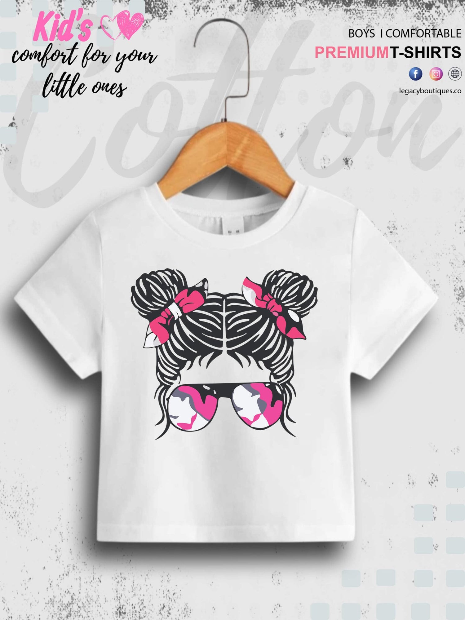 Casual Kids Short Sleeve Girls T-Shirt In Cheapest Price Only In BD Legacy Boutiques Legacy Boutiques