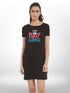 Cat Party Mood Long T-shirt For Women&