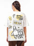 Color Capital Typography Printed Premium Quality Womens Drop Shoulder Tee Legacy Boutiques Bangladesh Legacy Boutiques Legacy Boutiques