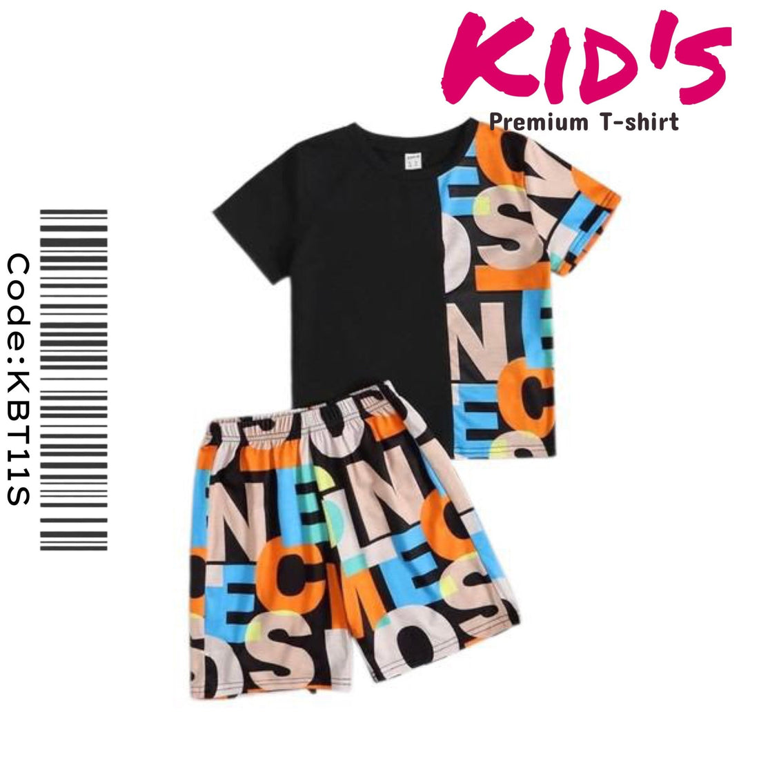 Colorful Number Print Baby Cozy T-shirt Set Legacy Boutiques Legacy Boutiques