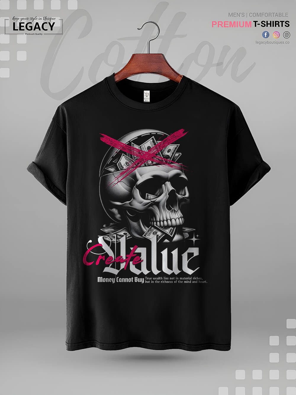 Create Value Mens XXXL Tshirt In Lowest Price Only In BD Legacy Boutiques Legacy Boutiques