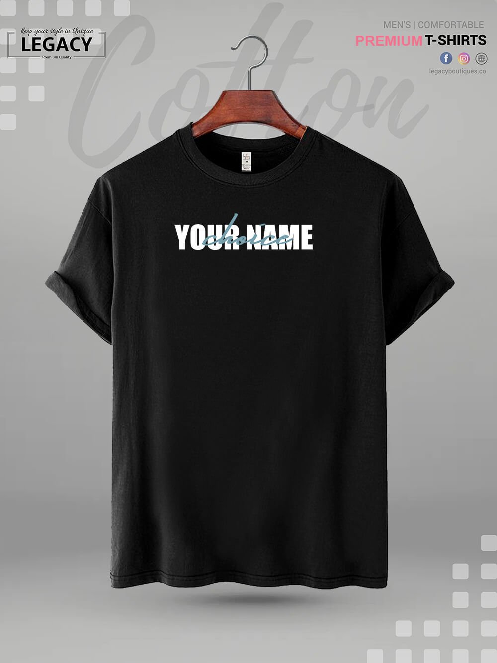 Customise tshirt Personalized Name Bangladesh Legacy Boutiques Legacy Boutiques