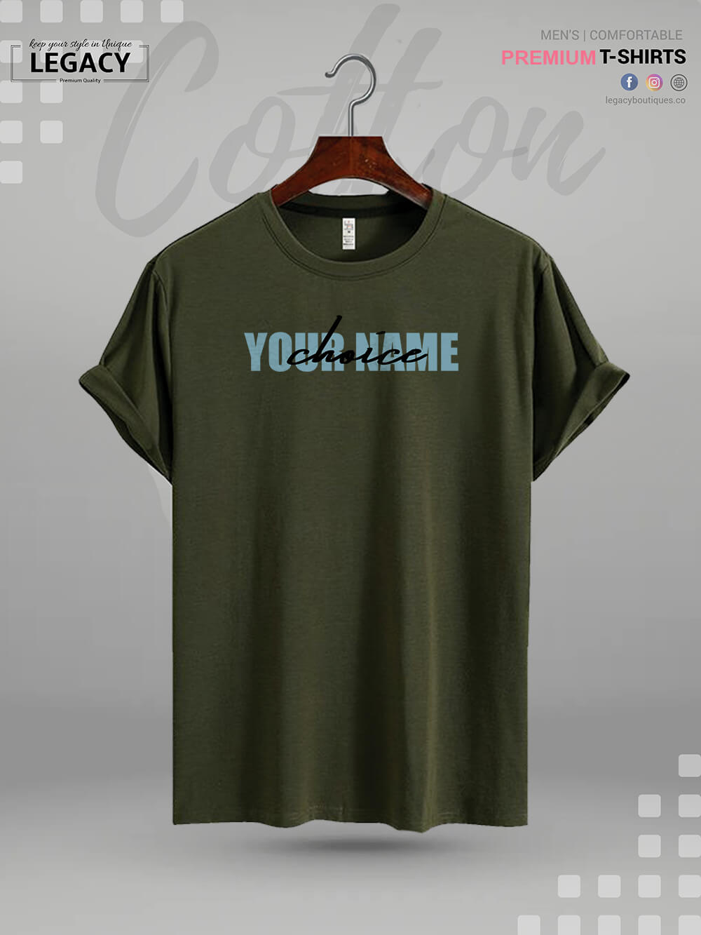 Customise tshirt Personalized Name Bangladesh Legacy Boutiques Legacy Boutiques
